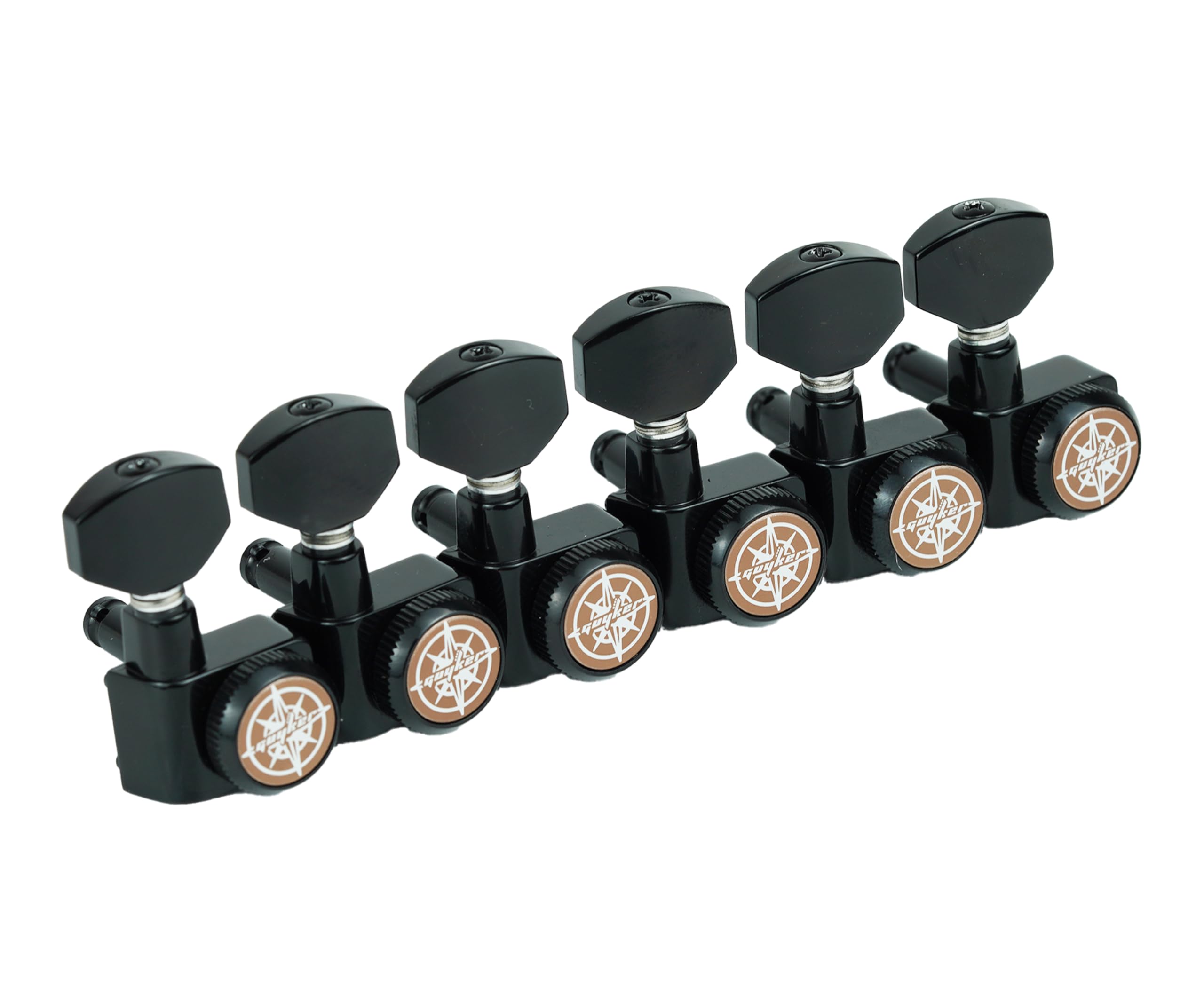 Amazon.com: Guyker 6 In-line Guitar Locking Tuners – 1:18 Locking